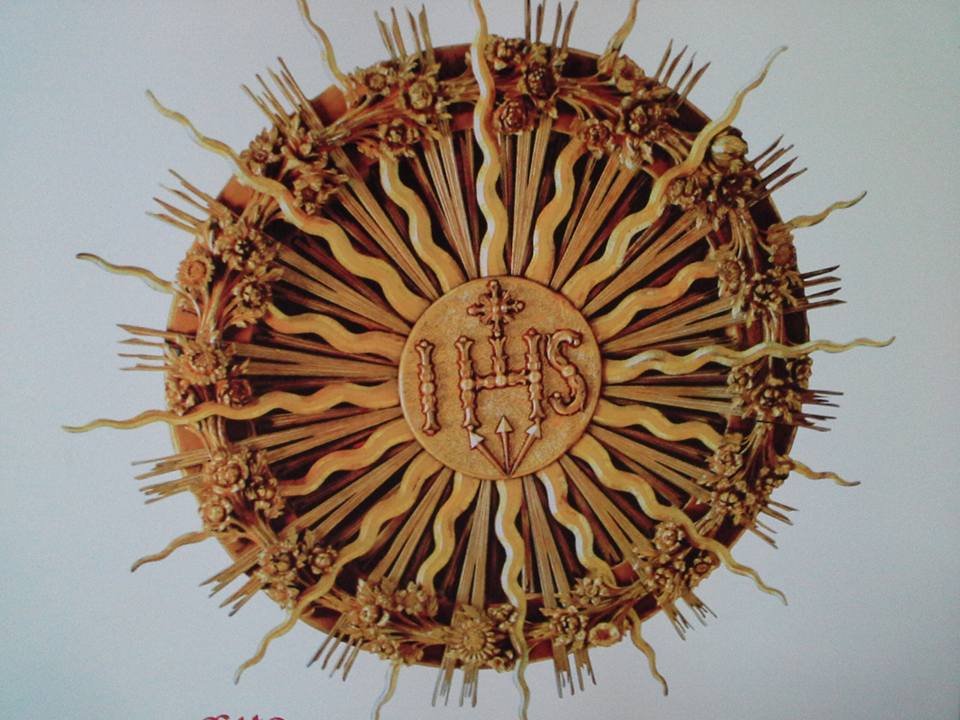 Santo Bernardinus dari Siena Christus Medium Spiritualitas Christus