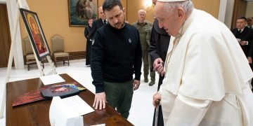 Paus Sambut Baik Presiden Volodymyr Zelensky
